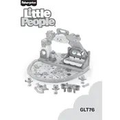 Fisher Price Mattel Little People 1-2-3 Babies Playdate GLT76 Toy manual cover