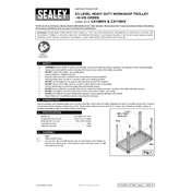 Sealey CX109HV Trolley manual cover