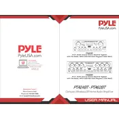 Pyle PTA24BT Amplifier manual cover