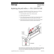 Xerox Tektronix Phaser 780 Replacing the Exit Tray Printer manual cover