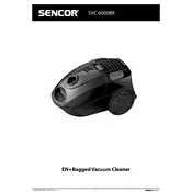 Sencor SVC 6000BK Vacuum Cleaner manual cover