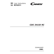 Candy CDS 3415X RC manual cover