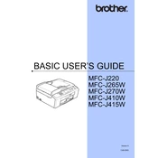 Brother MFC-J220 manual cover