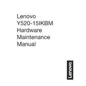 Lenovo Legion Y520-15IKBM Laptop manual cover