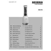 Severin SM 3735 Mixer manual cover