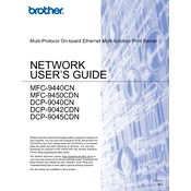 Brother DCP-9040CN manual cover