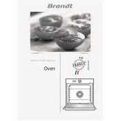 Brandt BOC7534B Oven manual cover