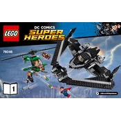 LEGO Super Heroes 76046-1 Construction Set manual cover