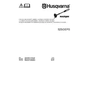 Husqvarna 525iDEPS Saw manual cover