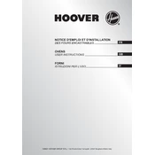 Hoover HOA03VX manual cover