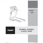 Horizon Fitness 30727 2008 Treadmill manual cover