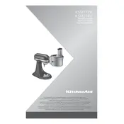 KitchenAid KSM1FPA Food Processor manual cover