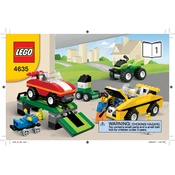 LEGO Classic 4635-2 Construction Set manual cover