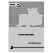 Sencor 3CAM CHARGER SET Charger manual cover