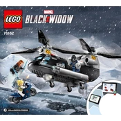 LEGO Black Widow 76162 Construction Set manual cover