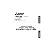 Mitsubishi FR-ABR-H-0.4K Inverter manual cover