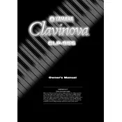 Yamaha Clavinova CLP-955 Piano manual cover