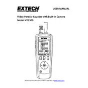 Flir Extech VPC300 Video Particle Counter manual cover