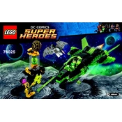 LEGO Super Heroes 76025-1 Construction Set manual cover