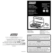 Coleman Instastart Propane 5444 Series manual cover