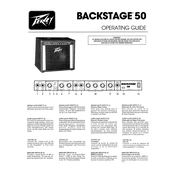 Peavey Backstage 50 Amplifier manual cover