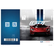 Ford GT 2017 manual cover