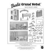 Barbie Mattel Grand Hotel 29248 Toy manual cover