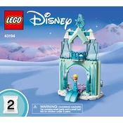 LEGO Frozen 43194-2 Construction Set manual cover