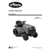 Ariens 936 Series 936048 Tractor manual cover