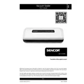 Sencor SVS 1010WH Vacuum Sealer manual cover