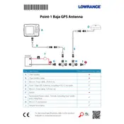 Lowrance Point-1 Baja Antenna manual cover