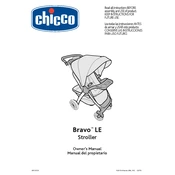 Chicco Bravo LE Stroller manual cover