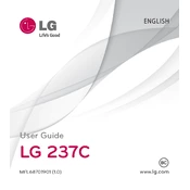 LG 237C LG237C Phone manual cover