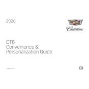 Cadillac CT6 2020 manual cover