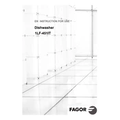 Fagor 1LF-451IT Dishwasher manual cover