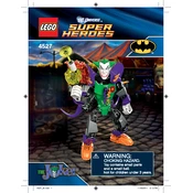 LEGO Super Heroes 4527-1 Construction Set manual cover