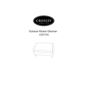 Crosley CO7119 Ottoman manual cover