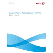 Xerox Printer Access Facility Ver.6.0 Software manual cover