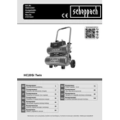 Scheppach HC20Si Twin 5906145901 Compressor manual cover