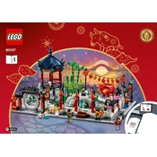 LEGO Chinese Festival 80107-2 Construction Set manual cover