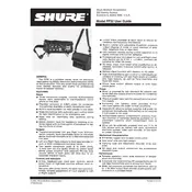 Shure FP32 Microphone manual cover