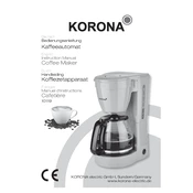 Korona 10119 Coffee Maker manual cover