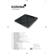 Korona 73590 Scale manual cover