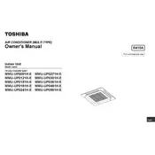 Toshiba MMU-UP0091H-E Air Conditioner manual cover