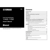 Yamaha YAS-152 Soundbar