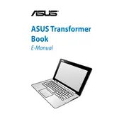 ASUS Transformer Book TX300 Laptop manual cover