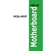 ASUS M2A-MVP Motherboard manual cover