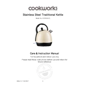 Cookworks 6877828 KE5501A-CE Kettle manual cover