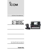 Icom IC-M510E Transceiver manual cover