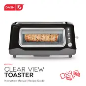 Dash DVTS501 Clear View Toaster manual cover